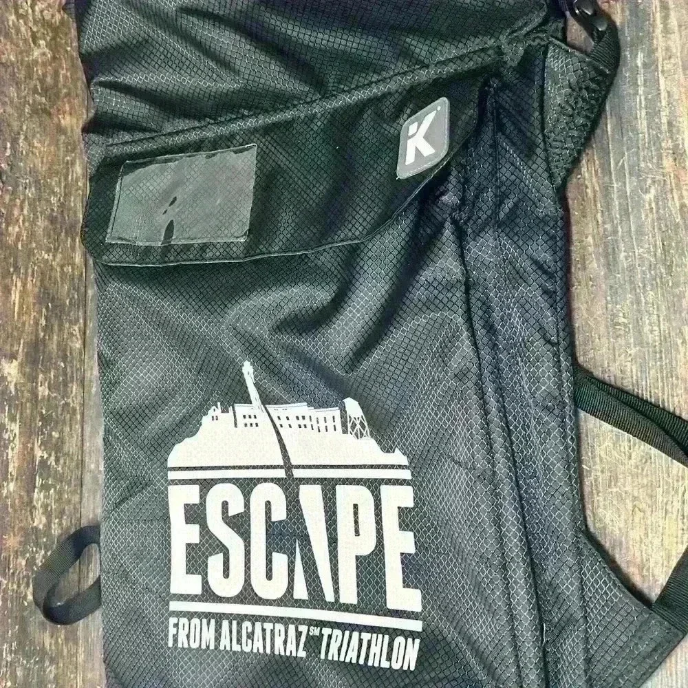 Escape from alcatraz triathlon waterproof K bag backpack black